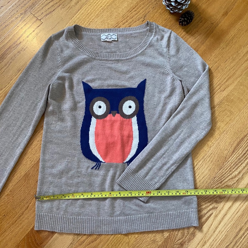 Pink Rose Owl Sweater 🦉 - Picture 7 of 7